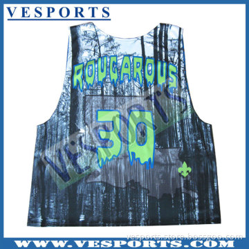 Sublimation Lacrosse Pinnies Reversible Wear